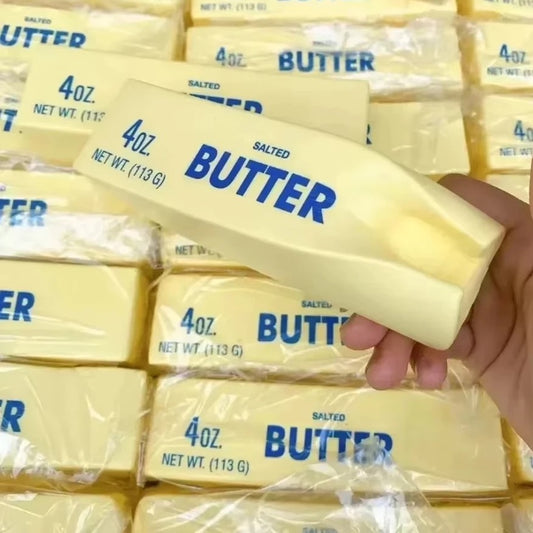 ButterSqueeze apretada: se ve la marca de los dedos